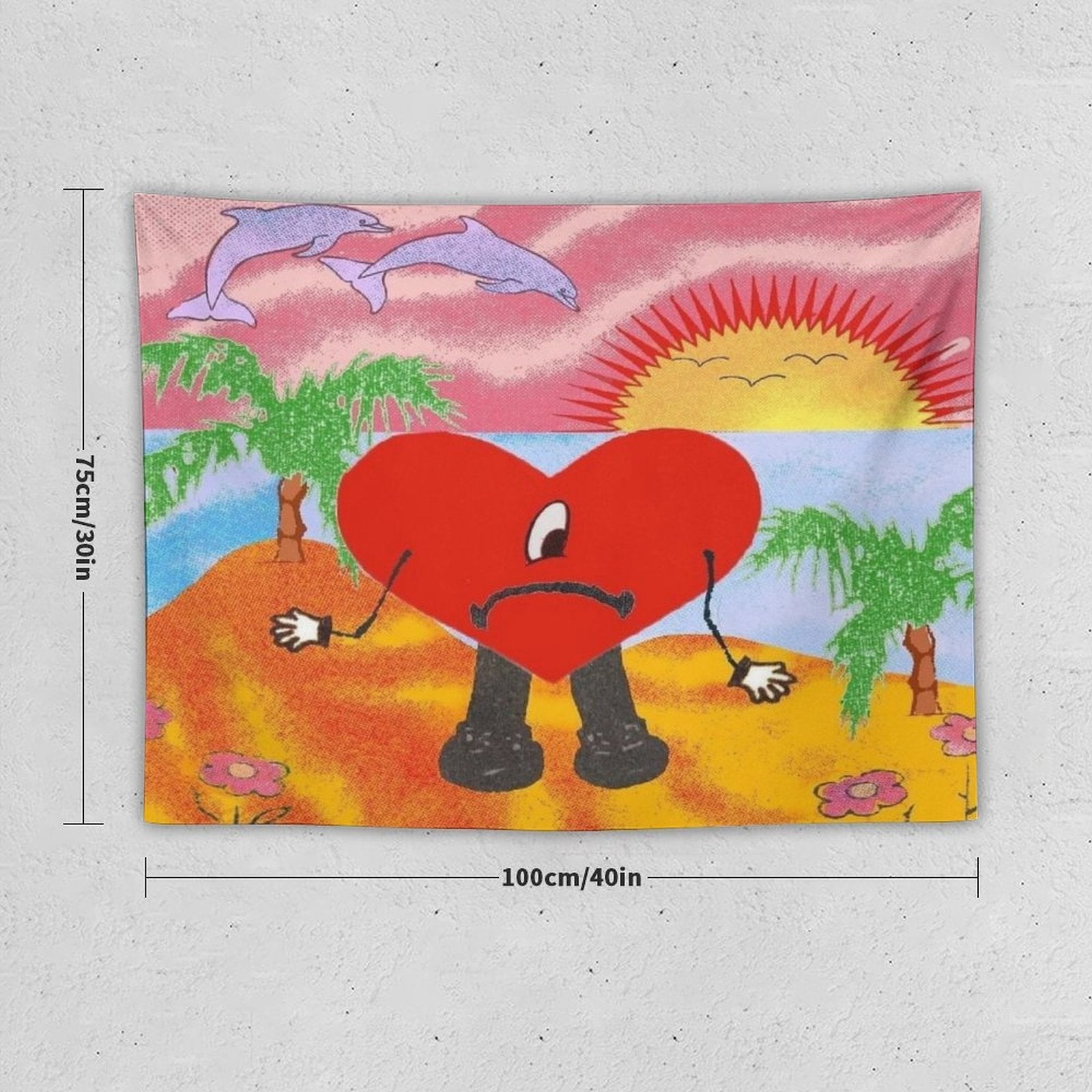 Bad Bunny - Un Verano Sin Ti (English Translation) Tapestry