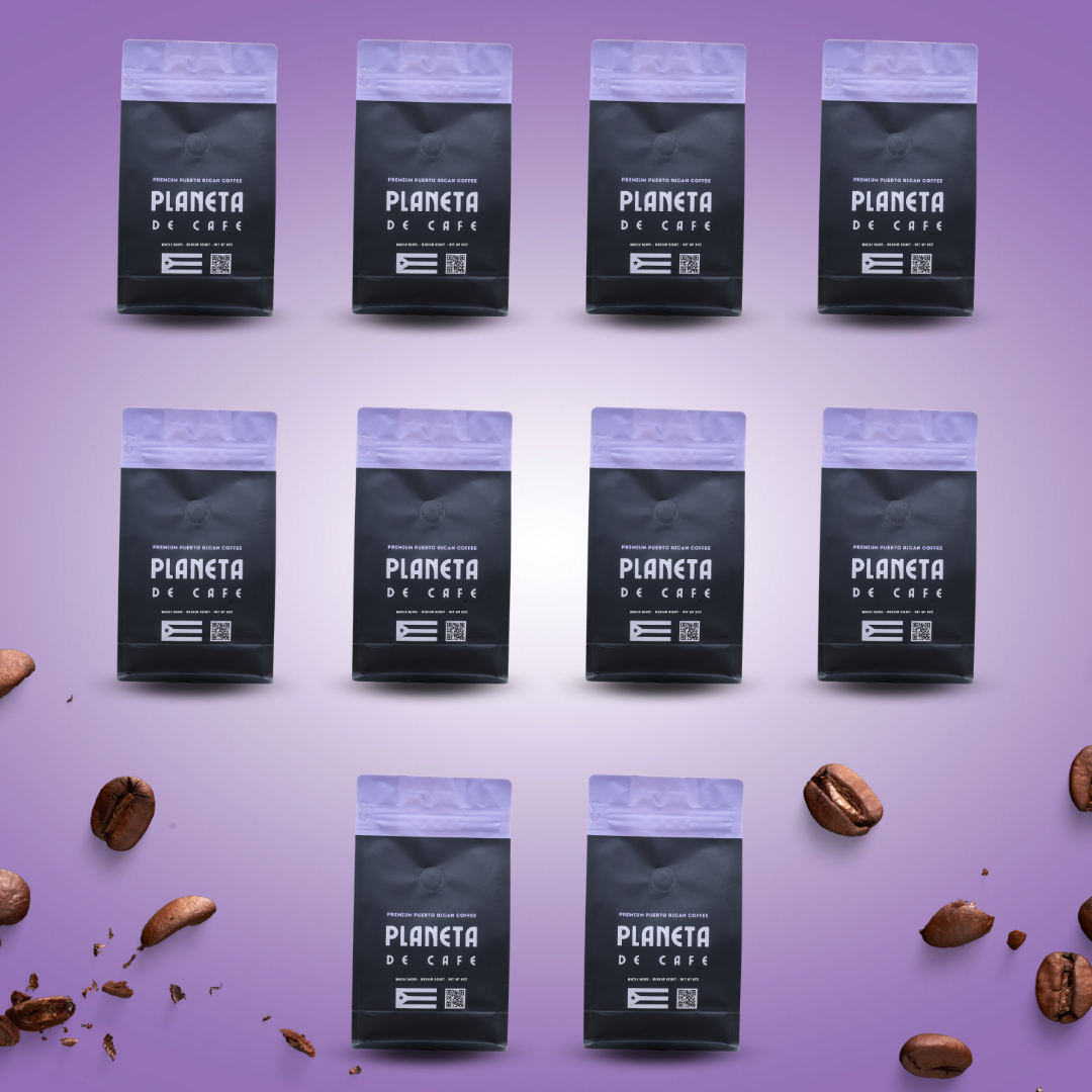 10 Pack Puerto Rican Medium Roast Coffee