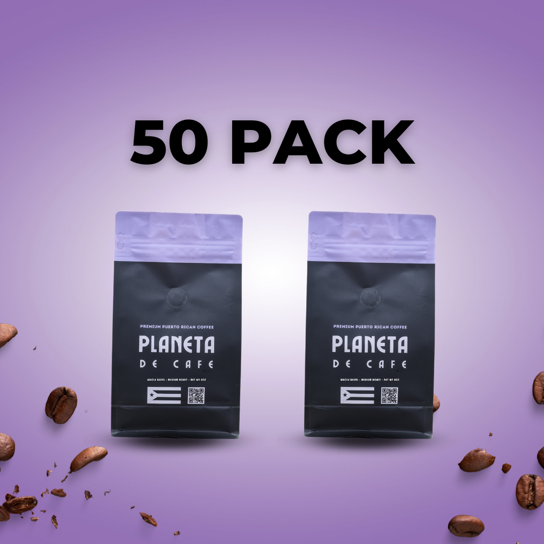 50 Pack Puerto Rican Medium Roast Coffee